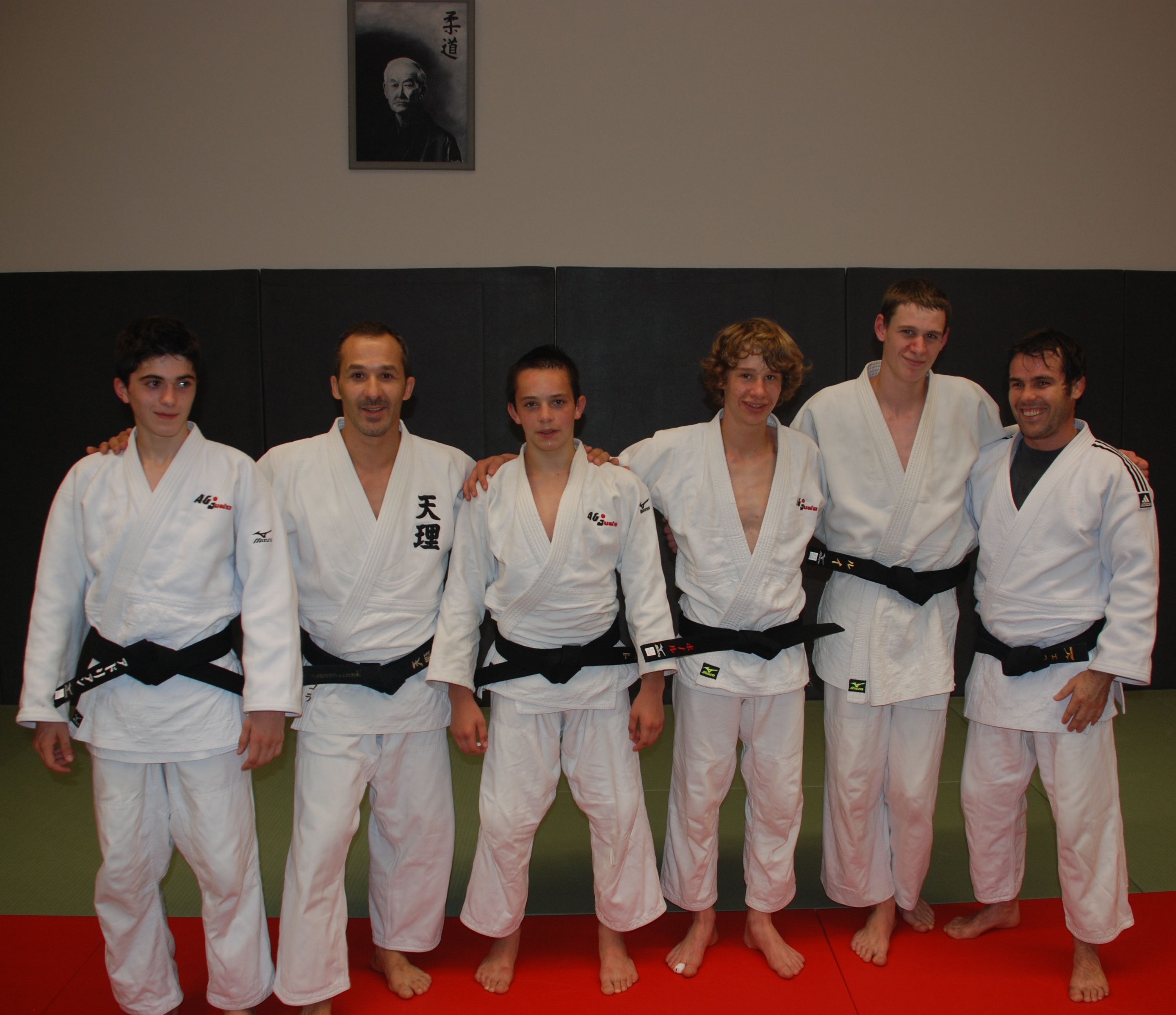 Ceinture noire : Mosio, Fargeton et HouppertS